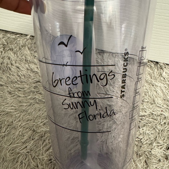 Florida Starbucks Tumbler! 24 FL OZ - Picture 3 of 6